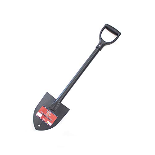 Bully Tools 92712 14-Gauge Round Point Trunk Shovel with Poly D-Grip Handle #1