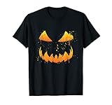 Halloween Kürbis Kostüm Gruselig Herren Damen Kinder Frauen T-Shirt