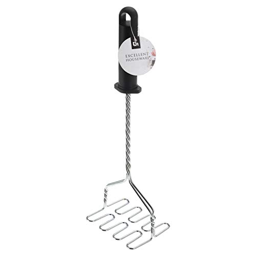 Excellent - Aplastador Patatas Cromo En Oferta Excellent - Machacador Patata 34Cm. Cromo