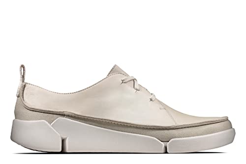 Image of Clarks Womens 26147701-white Sneaker