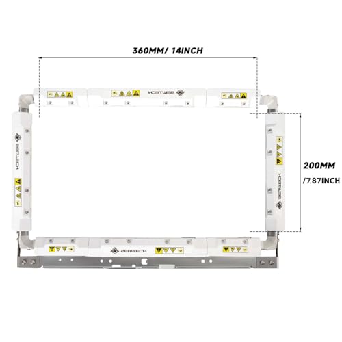 Image of Sew Tech Magnetic Sash Frame for Brother, PRMS360 14x8in 360x200mm Hoop