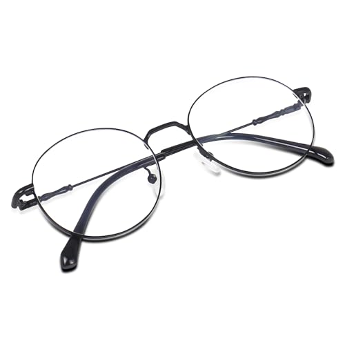 Image of Dervin Zero Power Computer Bluelight Blocking Glasses For Men and Women | Blue Cut Computer Glasses | Full Rim Oval Shape Glasses | Anti Glare, Lightweight & Blocks Harmful Rays