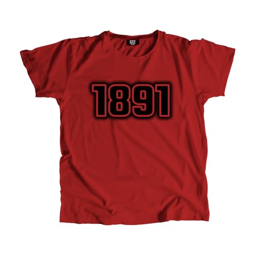 T-shirt 1891 coupe confortable anti-déformation pour tous