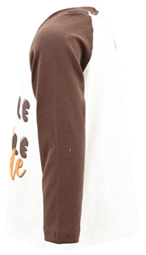 Image of Unique Baby Boys Long Sleeve Raglan Graphic T-Shirt for Toddlers and Kids