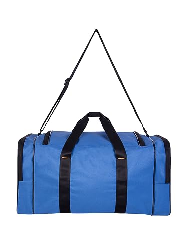 Image of COSMUS Spark 42 Litre Stylish Spacious Weekender Duffle Bag Overnighter Travel Duffel Bag (Royal Blue)