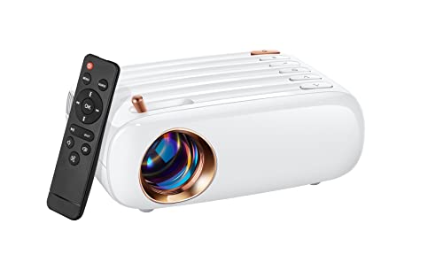 Wsky Upgrade Version Super Big Screen Portable Projector, 200 ANSI Lumens, Best Projector Gift