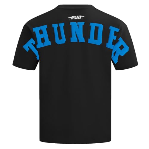 Pro Standard Mens NBA Oklahoma City Thunder Wingspan Short Sleeve Tee Black M by Pro Standard - Used condition - US$43.48