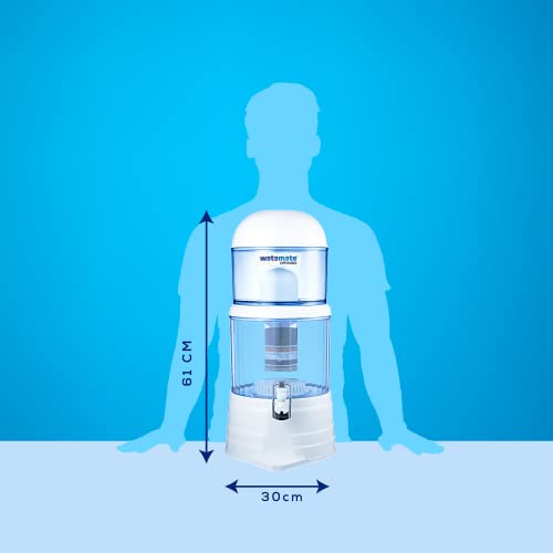 Image of Drinqo Gravity Water Filter 6-stage Purifier for Home with Super Mineralization (18 L)