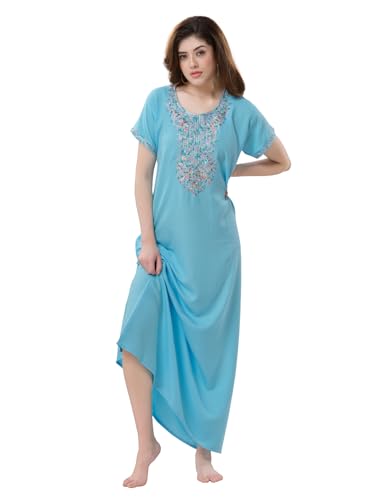 Image of Soulemo Women's Solid Alpine Nighty 1749