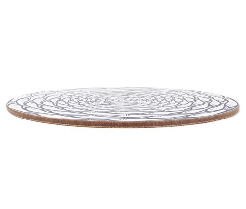 Sardine Run Tablemat, 28 x 28 x 0.48 cm, Blue/White