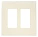 Leviton S262C-C0T To Be Changed, 2-Gang Midsize Decora Coverplate, Cheetah, Light Almond