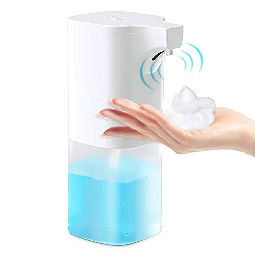 Fansport Dispensador Jabon Automatico,350 ML Sin Contacto Infrarrojo Dispensador Jabon,Eléctrico Dispensador Jabon,para...