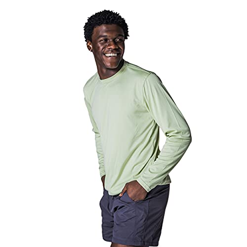 Vapor Apparel Men's UPF 50+ UV Protection Long Sleeve Tee, XL, Sage Vapor Apparel Men's UPF 50+ UV Protection Long Sleeve Tee, XL, Sage