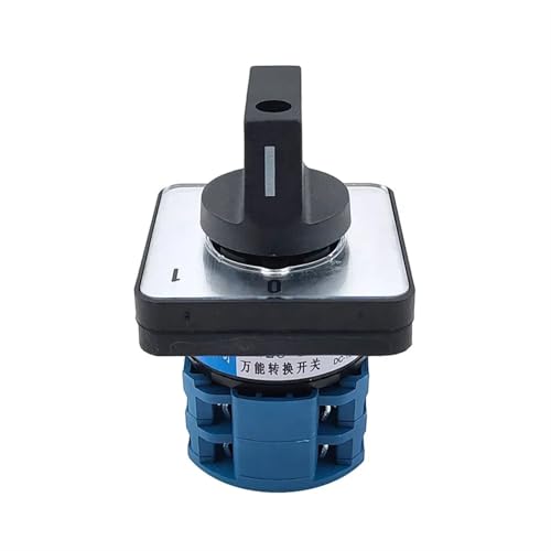 Interruptor de conmutación de leva selector rotatorio de 2 3 4 posiciones LW28-20 500V 5