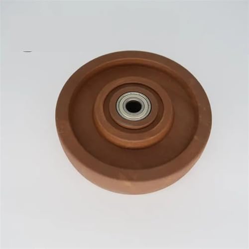 Roulette haute température 5 pouces roue nylon pivotante universelle 300 degrés