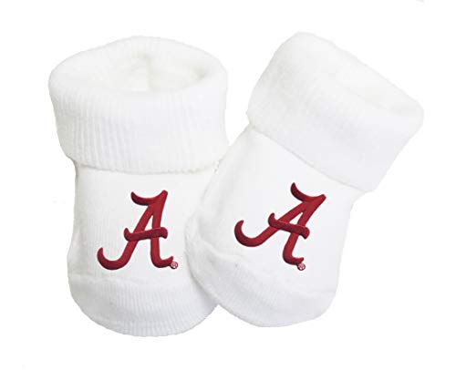 Image of Future Tailgater Alabama Crimson Tide Baby Toe Bootie Socks