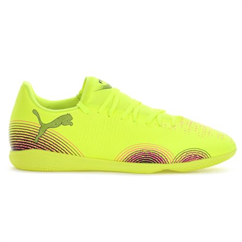 PUMA Future 8 Play IT, Scarpe da Calcio Unisex-Adulto, Yellow Alert Black-Sun Struck, 42.5 EU