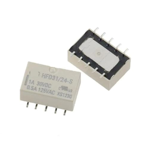 Relais HFD31-24-S 24V DC commutateur de signal 10 broches compatible EA2 G6H