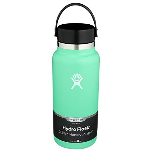 Hydro Flask Stainless Steel & Vacuum Insulated - Wide Mouth 2.0 w/ Leak-Proof Flex Cap - 32 oz