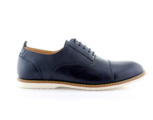 Image of Ferro Aldo Men's Slip-On Loafers | Woven Espadrille & Classic Styles | Casual & Formal Dress Shoes