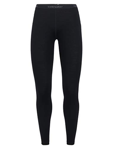 Icebreaker Merino Women's 260 Tech Leggings, Black, Large