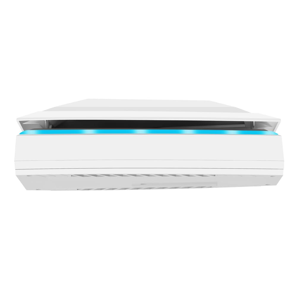 Ventilateur de refroidissement pour PS5 Pro Ventilateur de refroidissement silencieux avec vitesse réglable Système de refroidissement pour lecteur optique et édition numérique,Lumière LED RGB