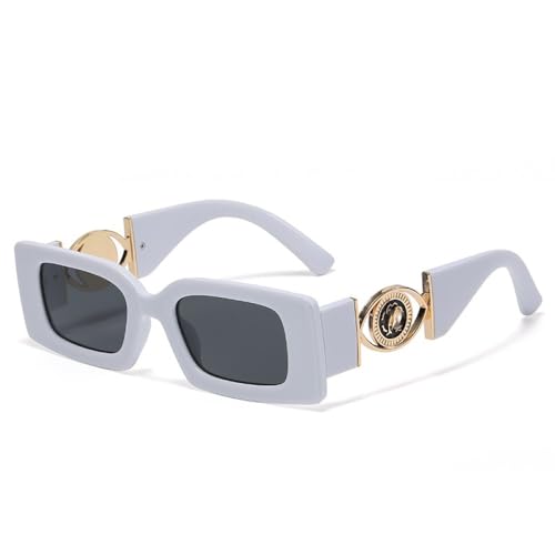Lunettes de soleil verres de soleil UV400 protection optimale monture carrée retro