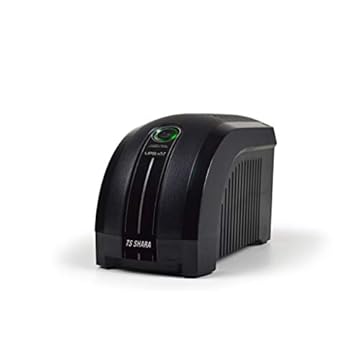 Nobreak Ups Mini 600VA Monovolt, TS Shara, 48580-8-1, TS Shara, UPS MINI 4004, PretoPequeno