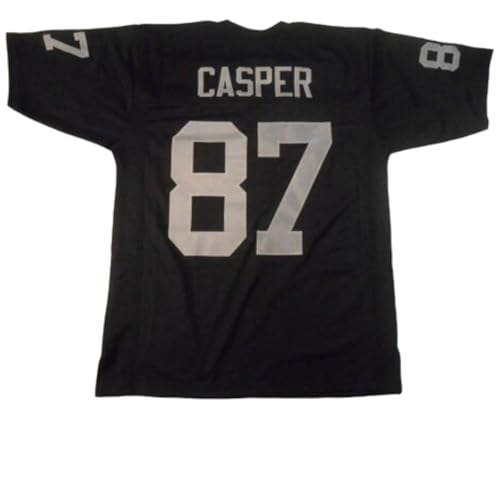 Generic Dave Casper Black Jersey Stitched Custom Football New No Brand/Logos (US, Alpha, XX-Large, Regular, Regular, Blaxk)