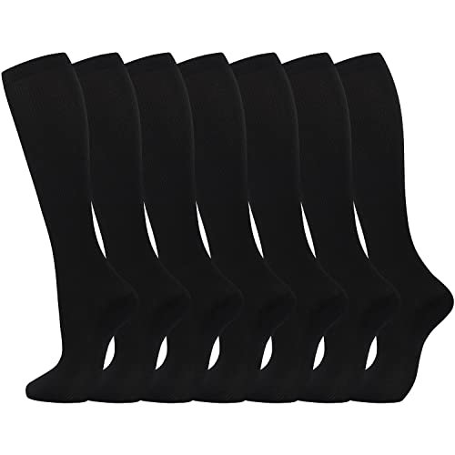 Odtmger Calcetines de compresión (7 pares) para...