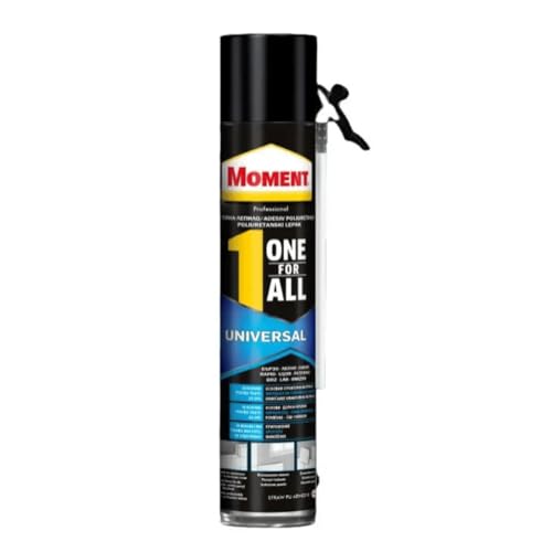 Espuma de montaje de espuma de poliuretano, resistente a la temperatura, adecuada para casi todos los materiales de construcción, incluyendo materiales aislantes como lana mineral, EPS, XPS o corcho