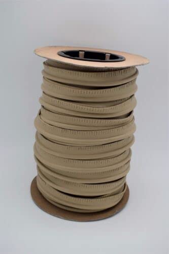 Medium Tan Welt Cord Vinyl Piping Marine Outdoor Edge Trim Fabric (10 Yards) Fabric