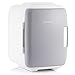 Mini Frigo Subcold Classic4 - Refroidit et réchauffe | 4 litres / 6 Canettes 330ml | 220V/USB | Petit Réfrigérateur Portable pour la chambre, les produits cosmétiques, la voiture (Gris)