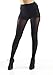 ABSOLUTE SUPPORT Compression Tights for Women 20-30mmHg with Open Toe - Opaque Graduated Support Pantyhose for Swelling, Edema, Varicose Veins Circulation during Pregnancy - Black, Large - A214BL3
