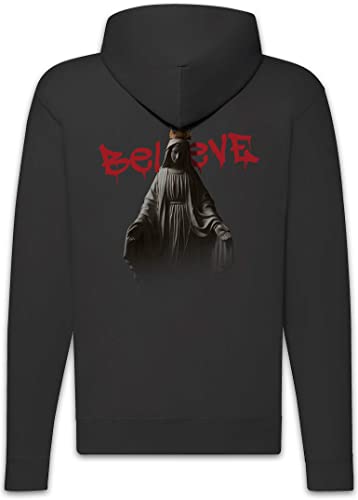 Sweat à capuche pour homme chaud et pratique Maria Believe à fermeture - 2