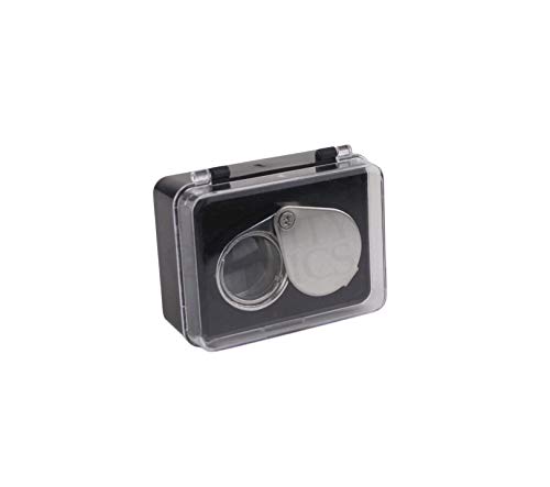 Quality Optics USA Folding Jewelers Loupe Pocket Magnifier (Classic 10X Jewelers Loupe) - Thumbnail 2