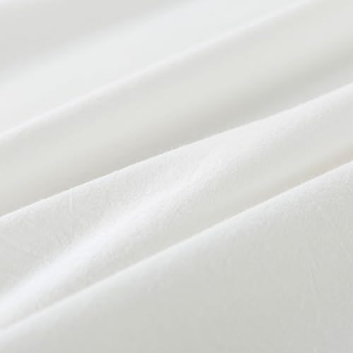 Fundas de almohada con borlas Softta blancas sin cremalleras molestas 7