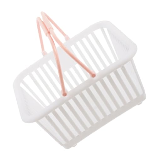 Cesta de plástico pequeña ligera y duradera para escritorio 2