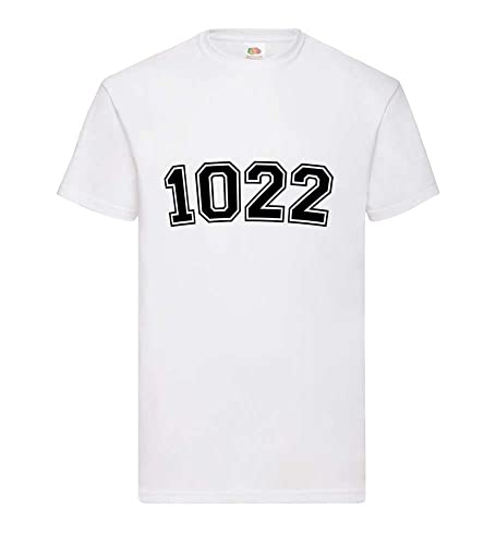 T-shirt homme 1022 blanc XXXL en textile premium durable