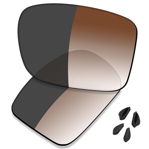 Image of SAUCER Premium Replacement Lenses & Nosepads for Oakley Double Edge OO9380-66mm Sunglasses