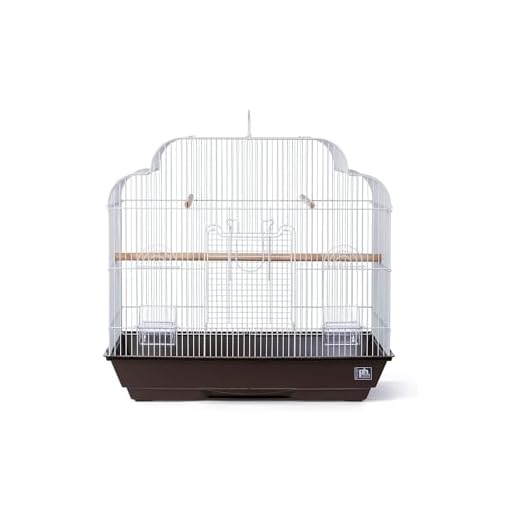 Prevue Pet Products Cascade Roof Cage, Travel Friendly - Brown & White