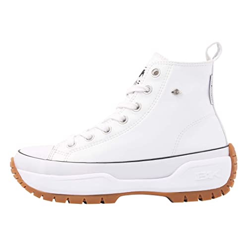 British Knights Baskets Kaya Mid Fly pour Femme, Blanc., 39 EU