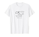 Common snapping turtle skull, side view. For reptiles lovers T-Shirt