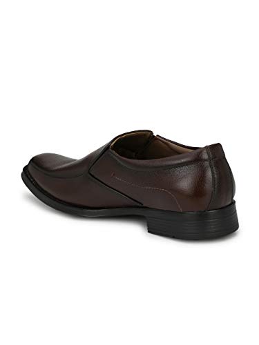Image of SIR CORBETT Faux Leather Formal Shoes for Men