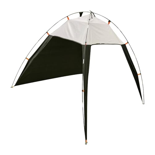 Refugio de playa portátil - Toldo ligero, toldo impermeable, carpa de protección UV, cubierta exterior plegable | Privacidad Lona de tierra Puerta Camping Jardín Festival Patio Picnic Patio trasero