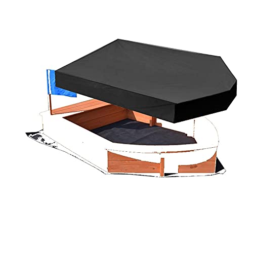 Grantien Sandkasten Abdeckung, Bootsförmige Sandboxen-Schutzhülle Mit...