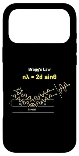 ブラッグの法則 ? 結晶学とX線回折 スマホケース iPhone 17 Pro Max 用