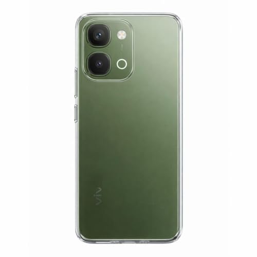 Image of COVERBLACK Soft Rubber Silicon Clear Case Back Cover Compatible for IQOO Z11x 5G - Transparent