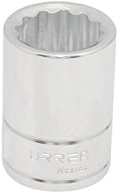 Urrea 5522M 3/4-Inch Drive 12-Point 22mm Chrome Socket
