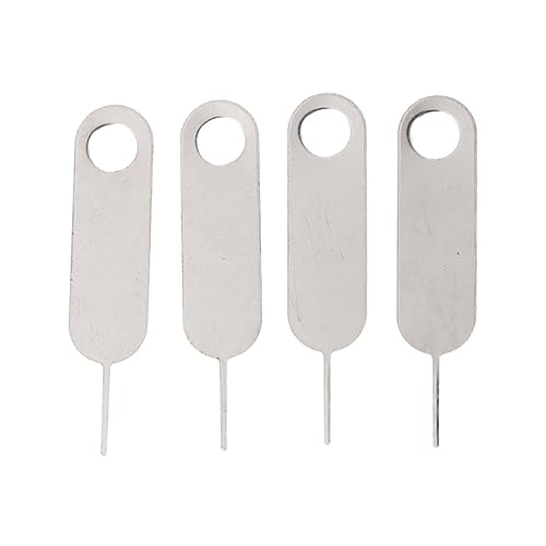 DOITOOL 100pezzi Ejector Pin per Rimozione Sim Tray Strumento per Smartphone e Tablet Facile Usare Resistente Compatibile La Maggior Parte dei Dispositivi Mobile